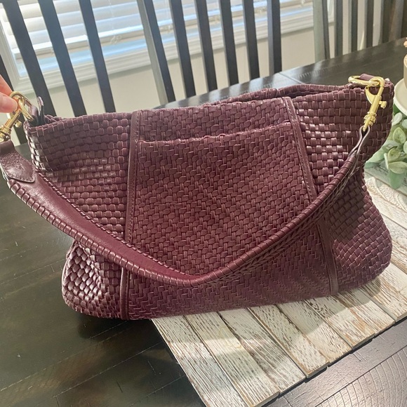 Aimee Kestenberg Woven Leather Shoulder Bag - Picture 3 of 10